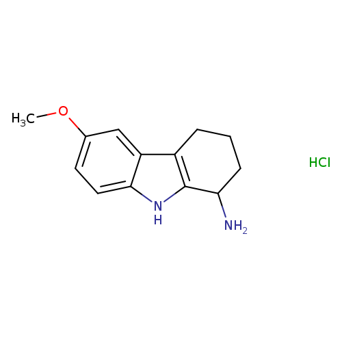6-methoxy-2,3,4,9-tetrahydro-1H-carbazol-1-aminehydrochloride