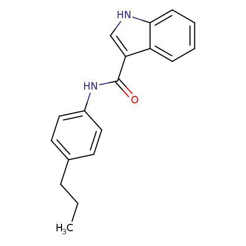 N-(4-propylphenyl)-1H-indole-3-carboxamide