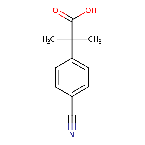 2-(4-Cyanophenyl)-2-methylpropanoic acid