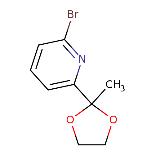2-Bromo-6-(2-methyl-1,3-dioxolan-2-yl)pyridine