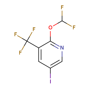 2-(Difluoromethoxy)-5-iodo-3-(trifluoromethyl)pyridine