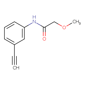 Acetamide, N-(3-ethynylphenyl)-2-methoxy-