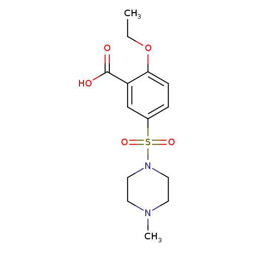 2-Ethoxy-5-[(4-methylpiperazin-1-yl)sulfonyl]benzoic acid