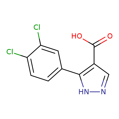 5-(3,4-dichlorophenyl)-1H-pyrazole-4-carboxylic acid