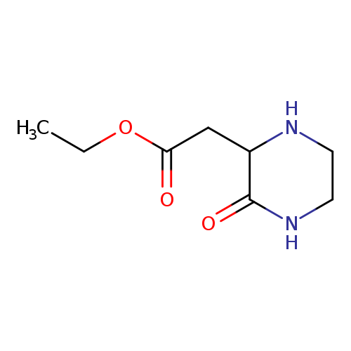 Ethyl 2-(3-oxopiperazin-2-yl)acetate