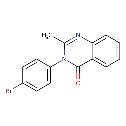 4(3H)-Quinazolinone, 3-(4-bromophenyl)-2-methyl-