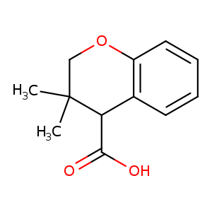 3,3-dimethyl-3,4-dihydro-2H-1-benzopyran-4-carboxylic acid