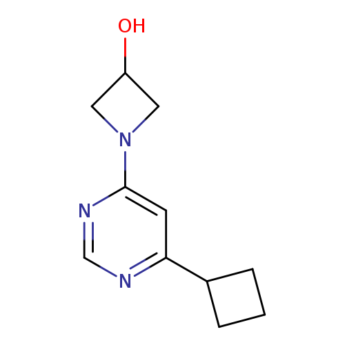 1-(6-cyclobutylpyrimidin-4-yl)azetidin-3-ol