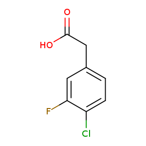 4-Chloro-3-fluorophenylacetic acid