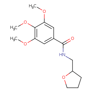 3,4,5-trimethoxy-N-[(oxolan-2-yl)methyl]benzamide