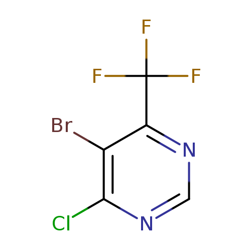 5-BROMO-4-CHLORO-6-TRIFLUOROMETHYLPYRIMIDINE
