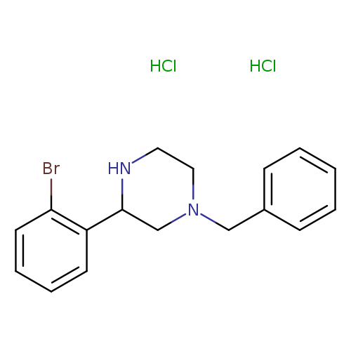 1-Benzyl-3-(2-bromophenyl)piperazine dihydrochloride