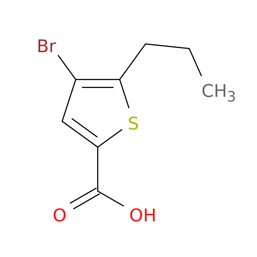 4-Bromo-5-propylthiophene-2-carboxylic acid