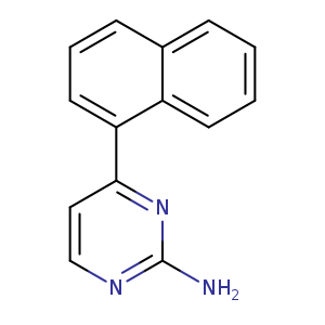 4-(Naphthalen-1-yl)pyrimidin-2-amine