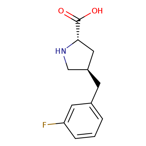 (2S,4R)-4-(3-Fluorobenzyl)pyrrolidine-2-carboxylic acid