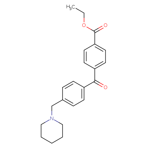 4-Carboethoxy-4'-piperidinomethyl benzophenone