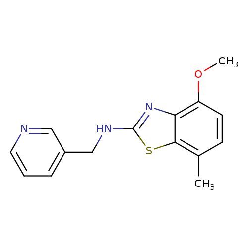 4-Methoxy-7-methyl-N-(pyridin-3-ylmethyl)-1,3-benzothiazol-2-amine