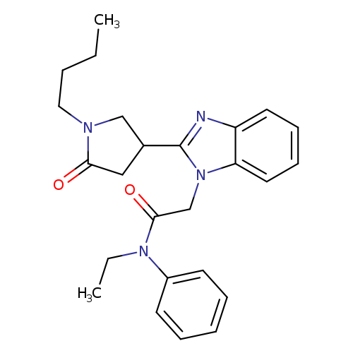 2-[2-(1-butyl-5-oxopyrrolidin-3-yl)-1H-1,3-benzodiazol-1-yl]-N-ethyl-N-phenylacetamide