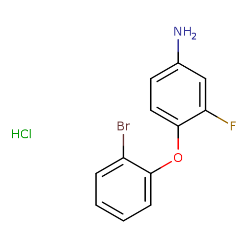 4-(2-Bromophenoxy)-3-fluoroaniline HCl