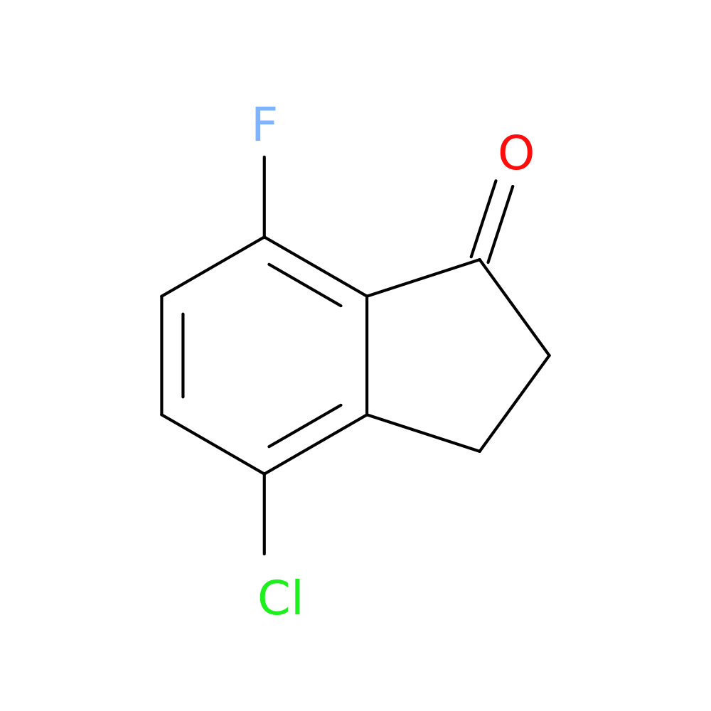 4-CHLORO-7-FLUORO-1-INDANONE