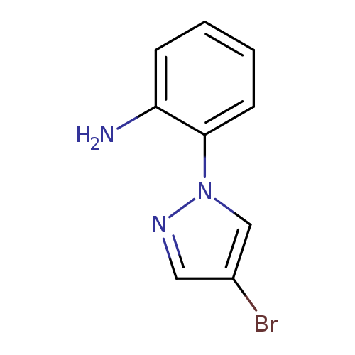 2-(4-Bromopyrazol-1-yl)aniline