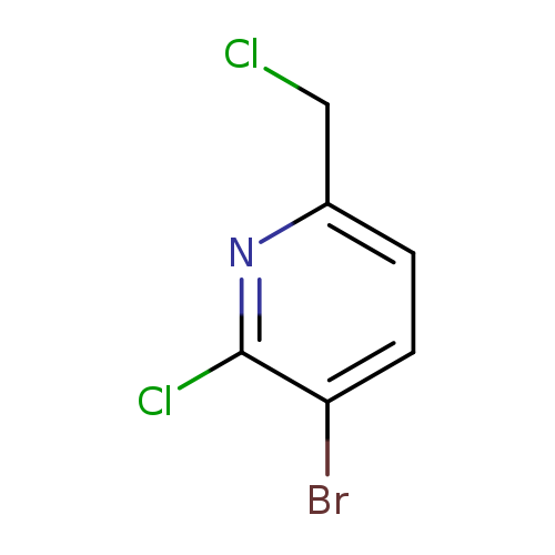 3-Bromo-2-chloro-6-(chloromethyl)pyridine