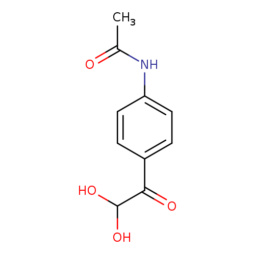Acetamide, N-[4-(2,2-dihydroxyacetyl)phenyl]-