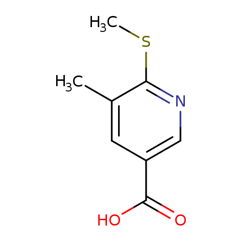 5-Methyl-6-methylsulfanyl-nicotinic acid