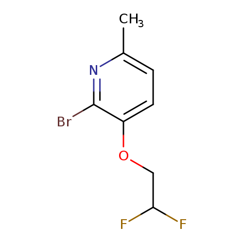 2-bromo-3-(2,2-difluoroethoxy)-6-methylpyridine
