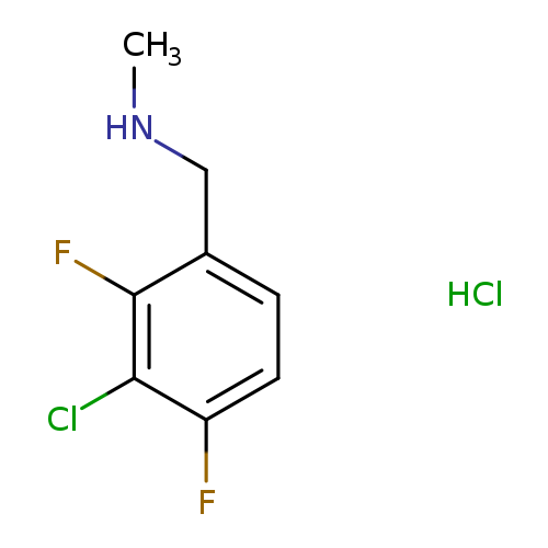 [(3-chloro-2,4-difluorophenyl)methyl](methyl)amine hydrochloride