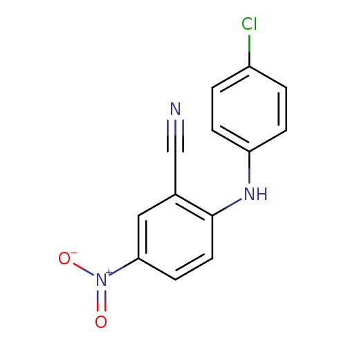 2-[(4-Chlorophenyl)amino]-5-nitrobenzonitrile