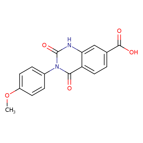 3-(4-Methoxy-phenyl)-2,4-dioxo-1,2,3,4-tetrahydro-quinazoline-7-carboxylic acid