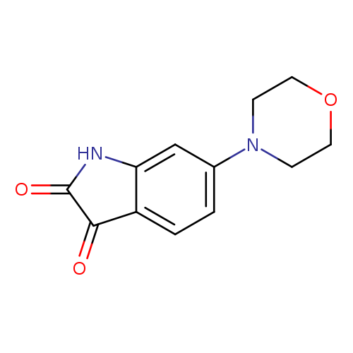 6-(morpholin-4-yl)-2,3-dihydro-1H-indole-2,3-dione