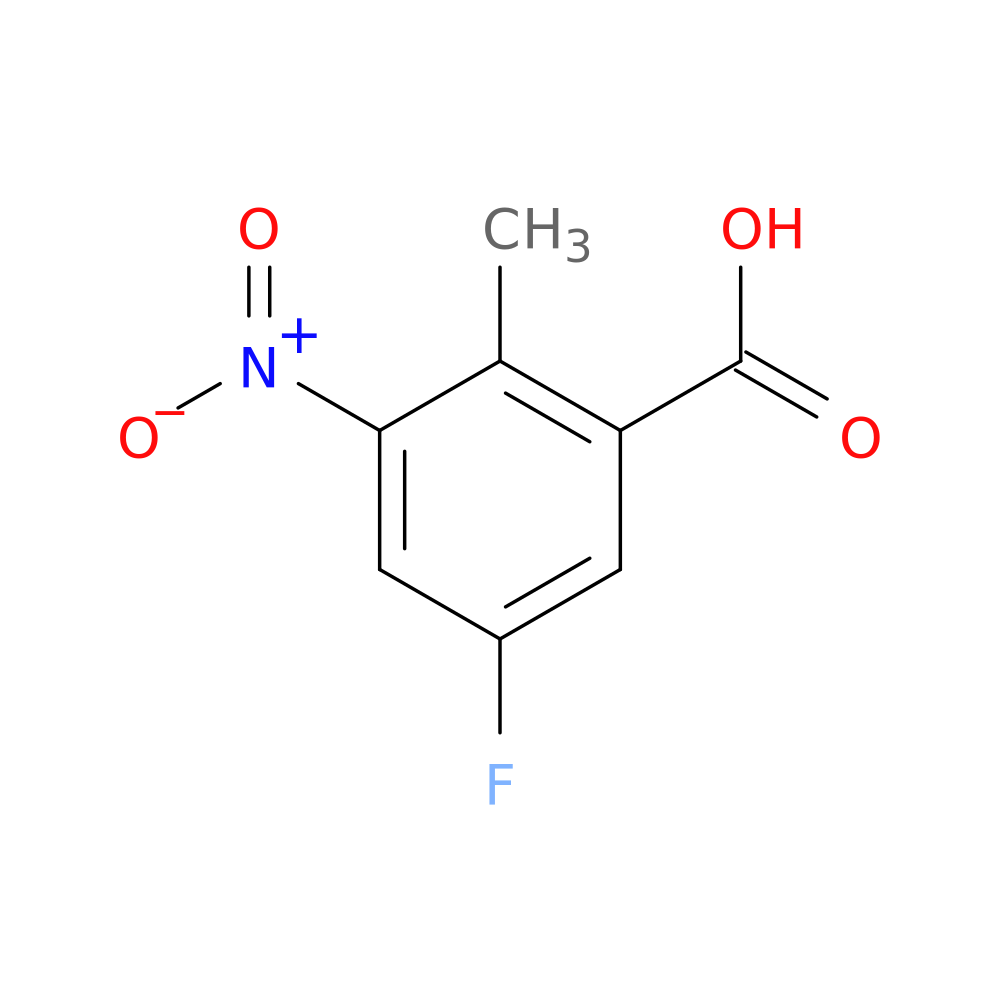 5-Fluoro-2-methyl-3-nitrobenzoic acid