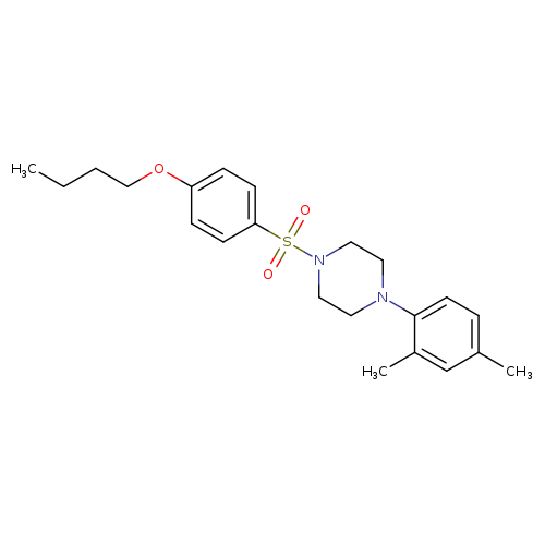 1-(4-butoxybenzenesulfonyl)-4-(2,4-dimethylphenyl)piperazine