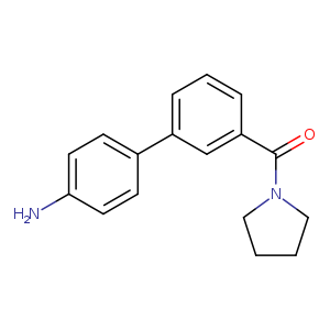 4-[3-(Pyrrolidinocarbonyl)phenyl]aniline