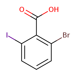 Benzoic acid, 2-bromo-6-iodo-