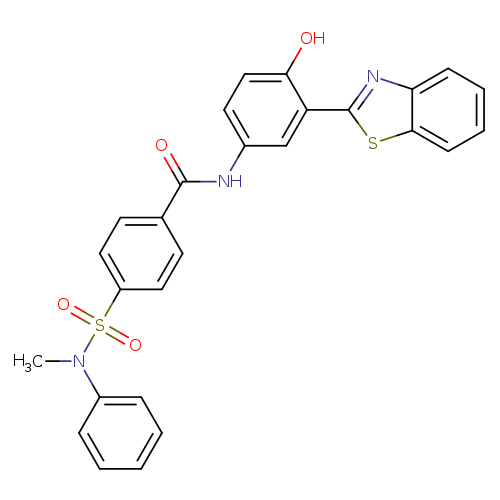 N-[3-(1,3-benzothiazol-2-yl)-4-hydroxyphenyl]-4-[methyl(phenyl)sulfamoyl]benzamide