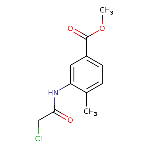 Methyl 3-(2-chloroacetamido)-4-methylbenzoate