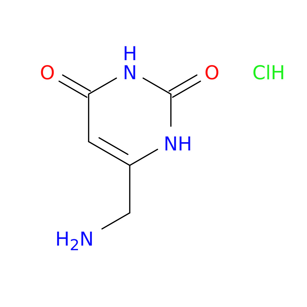 6-(Aminomethyl)-2,4(1h,3h)-pyrimidinedione hcl