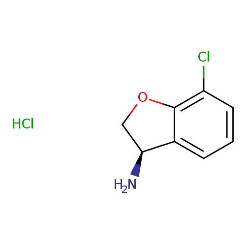 (3R)-7-CHLORO-2,3-DIHYDRO-1-BENZOFURAN-3-AMINE HYDROCHLORIDE
