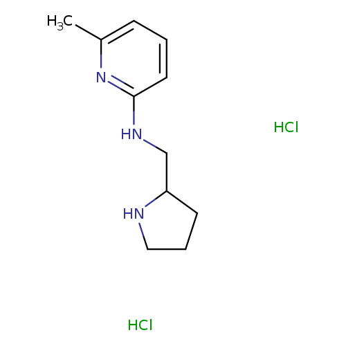6-methyl-N-(pyrrolidin-2-ylmethyl)pyridin-2-amine dihydrochloride