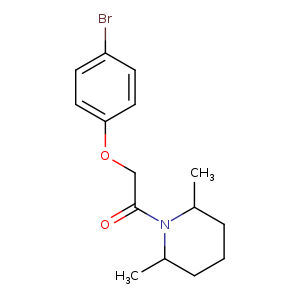 2-(4-bromophenoxy)-1-(2,6-dimethylpiperidin-1-yl)ethan-1-one