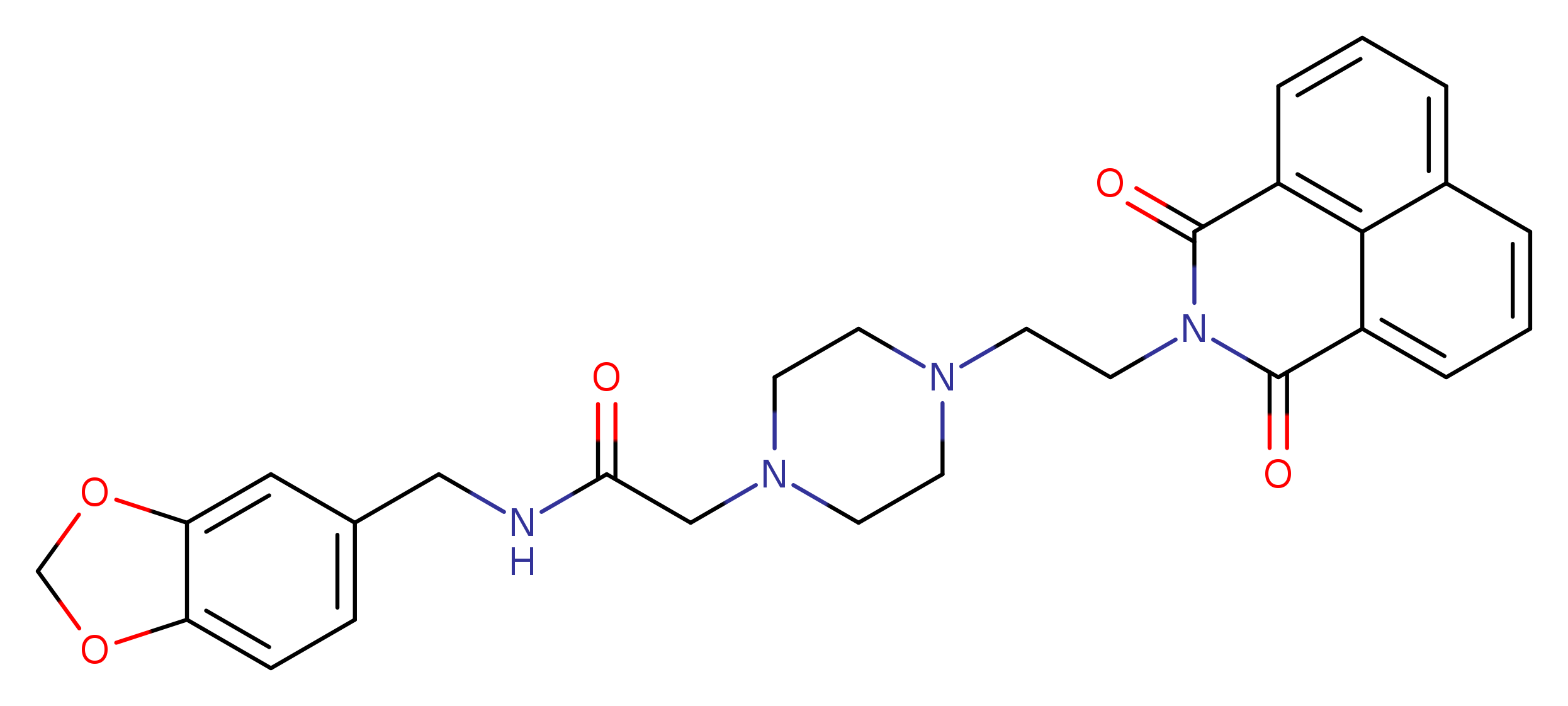 N-[(2H-1,3-benzodioxol-5-yl)methyl]-2-[4-(2-{2,4-dioxo-3-azatricyclo[7.3.1.0^{5,13}]trideca-1(13),5,7,9,11-pentaen-3-yl}ethyl)piperazin-1-yl]acetamide