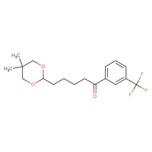 5-(5,5-Dimethyl-1,3-dioxan-2-yl)-3'-trifluoromethylvalerophenone