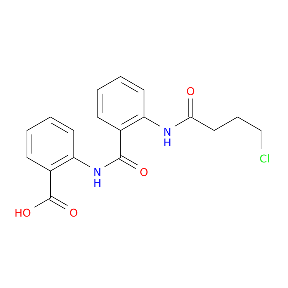 2-[2-(4-chlorobutanamido)benzamido]benzoic acid