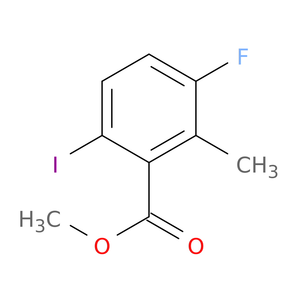 Methyl 3-fluoro-6-iodo-2-methylbenzoate