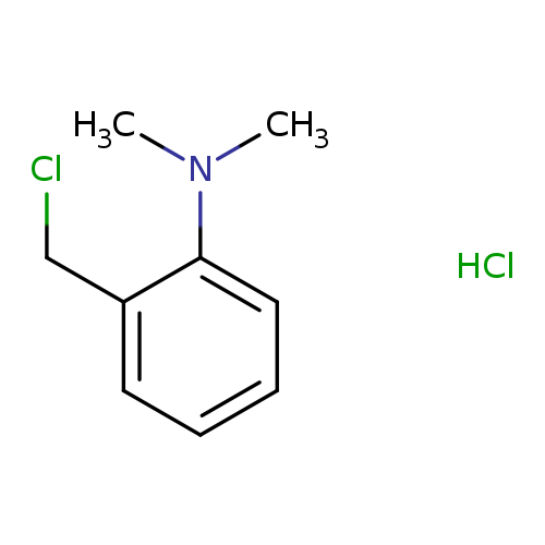 2-(chloromethyl)-N,N-dimethylaniline hydrochloride