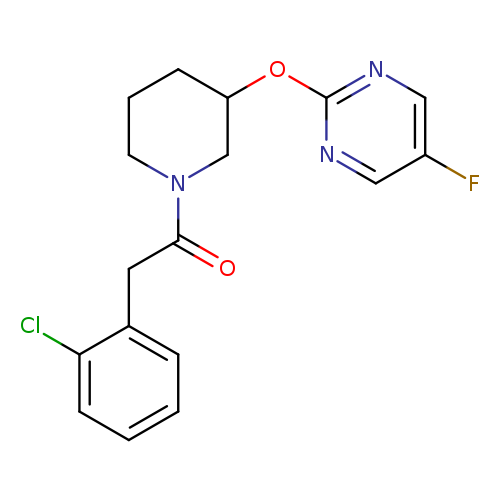 2-(2-chlorophenyl)-1-{3-[(5-fluoropyrimidin-2-yl)oxy]piperidin-1-yl}ethan-1-one