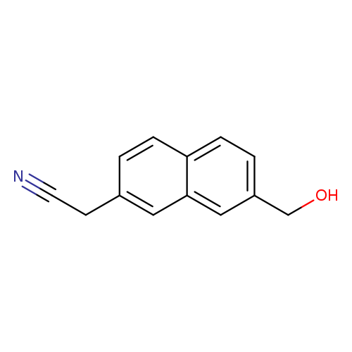 2-[7-(Hydroxymethyl)naphthalen-2-yl]acetonitrile